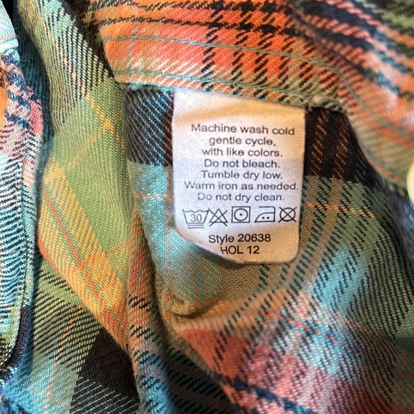 J. Crew Factory Flannel shirt - Picture 3 of 3